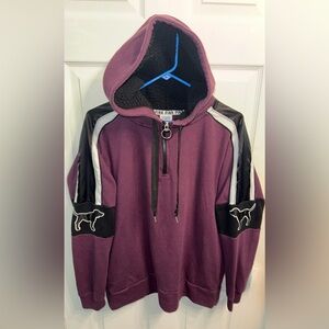 Victorias Secret PINK Sherpa hooded Half zip
